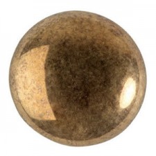 Les perles par Puca® Cabochon 25 mm - Dark gold bronze 23980/14485
